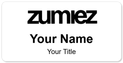Custom name badges for Zumiez