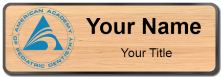 Custom name badges for American Academy of Pediatric Dentistry