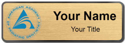 Custom name badges for American Academy of Pediatric Dentistry