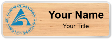 Custom name badges for American Academy of Pediatric Dentistry