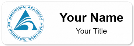 Custom name badges for American Academy of Pediatric Dentistry