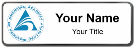 Custom name badges for American Academy of Pediatric Dentistry