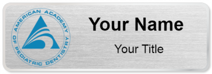 Custom name badges for American Academy of Pediatric Dentistry