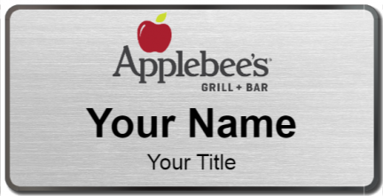 Custom name badges for Applebees