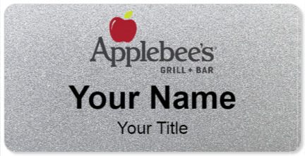 Custom name badges for Applebees