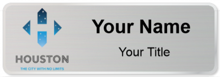 Custom name badges for City of Houston