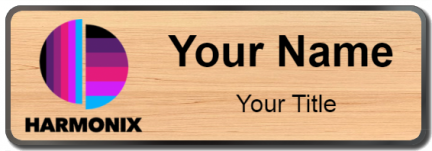 Custom name badges for Harmonix