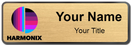 Custom name badges for Harmonix