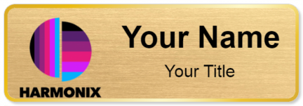 Custom name badges for Harmonix