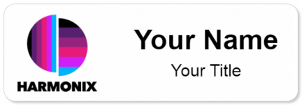 Custom name badges for Harmonix