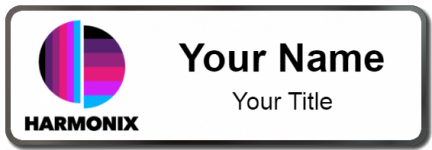Custom name badges for Harmonix
