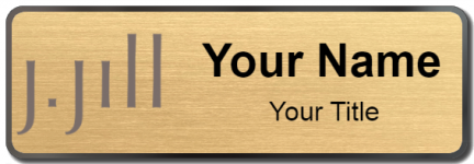 Custom name badges for J Jill