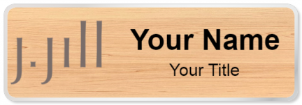 Custom name badges for J Jill