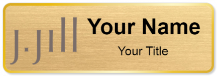 Custom name badges for J Jill