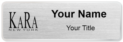 Custom name badges for KaRa New York