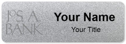 Custom name badges for JoS A Bank