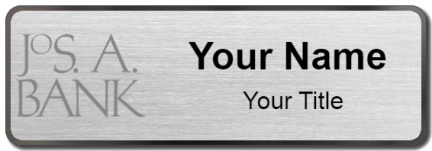Custom name badges for JoS A Bank