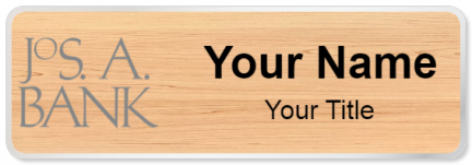 Custom name badges for JoS A Bank