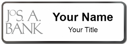 Custom name badges for JoS A Bank