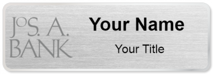 Custom name badges for JoS A Bank