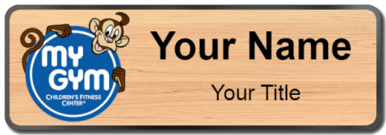Custom name badges for My Gym