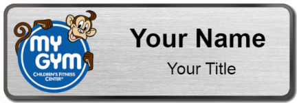 Custom name badges for My Gym