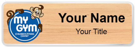 Custom name badges for My Gym