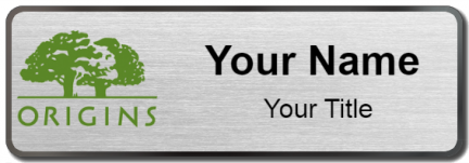 Custom name badges for Origins