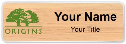 Custom name badges for Origins