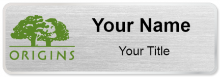 Custom name badges for Origins