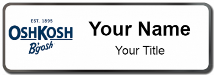 Custom name badges for OshKosh Bgosh