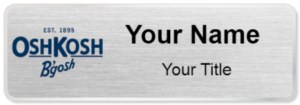 Custom name badges for OshKosh Bgosh