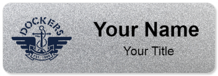 Custom name badges for Dockers