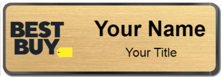 Custom name badges for Best Buy