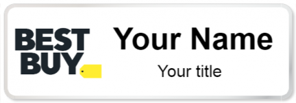 Custom name badges for Best Buy