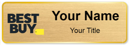 Custom name badges for Best Buy