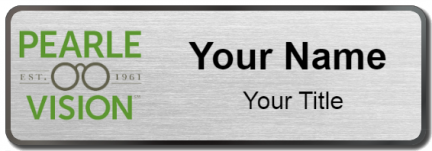 Custom name badges for Pearle Vision