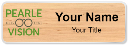 Custom name badges for Pearle Vision