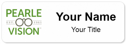 Custom name badges for Pearle Vision