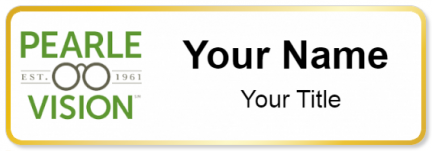 Custom name badges for Pearle Vision