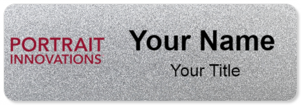 Custom name badges for Portrait Innovations