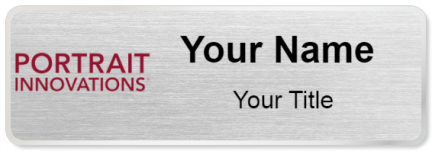 Custom name badges for Portrait Innovations