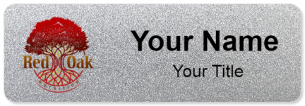 Custom name badges for Red Oak Nutrition