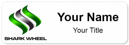 Custom name badges for Shark Wheel