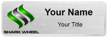 Custom name badges for Shark Wheel