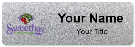 Custom name badges for Sweetbay Supermarket