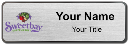Custom name badges for Sweetbay Supermarket