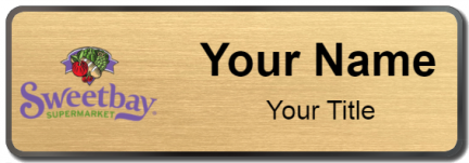 Custom name badges for Sweetbay Supermarket