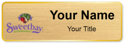 Custom name badges for Sweetbay Supermarket