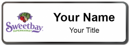 Custom name badges for Sweetbay Supermarket